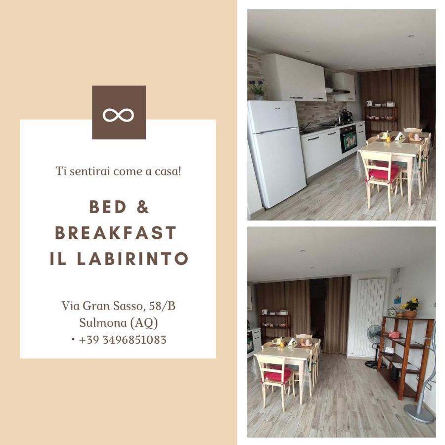 Bed and Breakfast Il Labirinto Сульмона Экстерьер фото